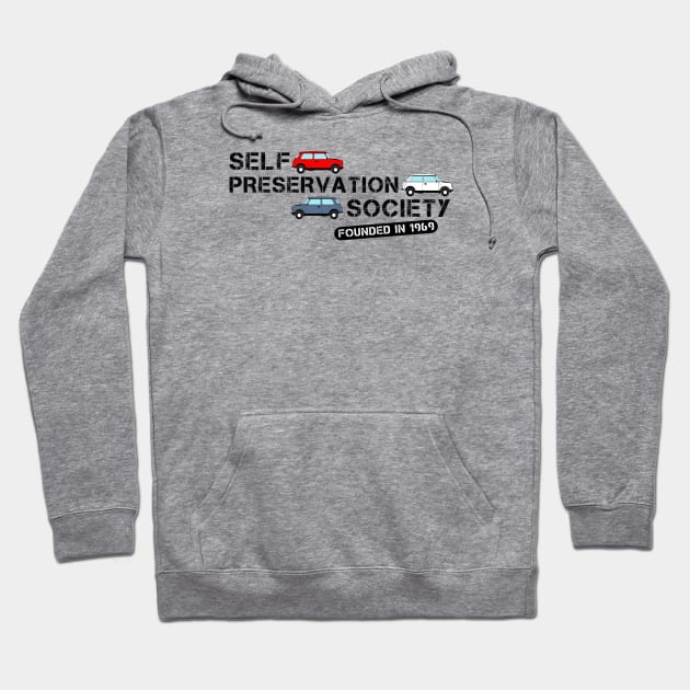 Self Preservation Society Hoodie by iameringould